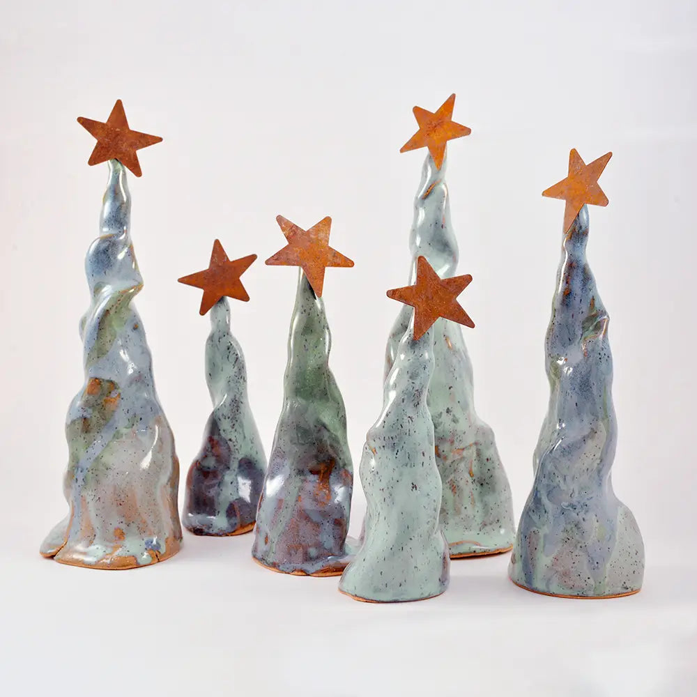 WHIMSICAL HOLIDAY CERAMIC TREE