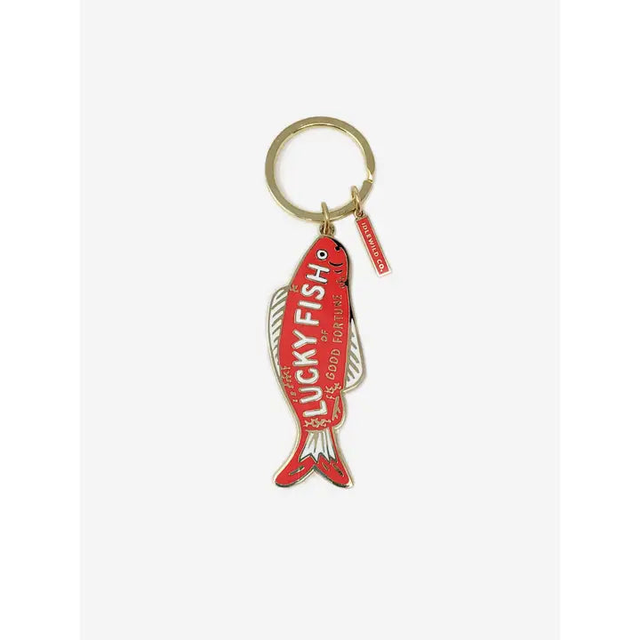 GOOD FORTUNE FISH KEYCHAIN