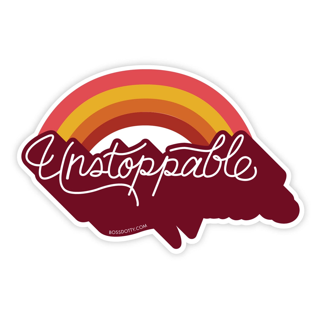 UNSTOPPABLE STICKER