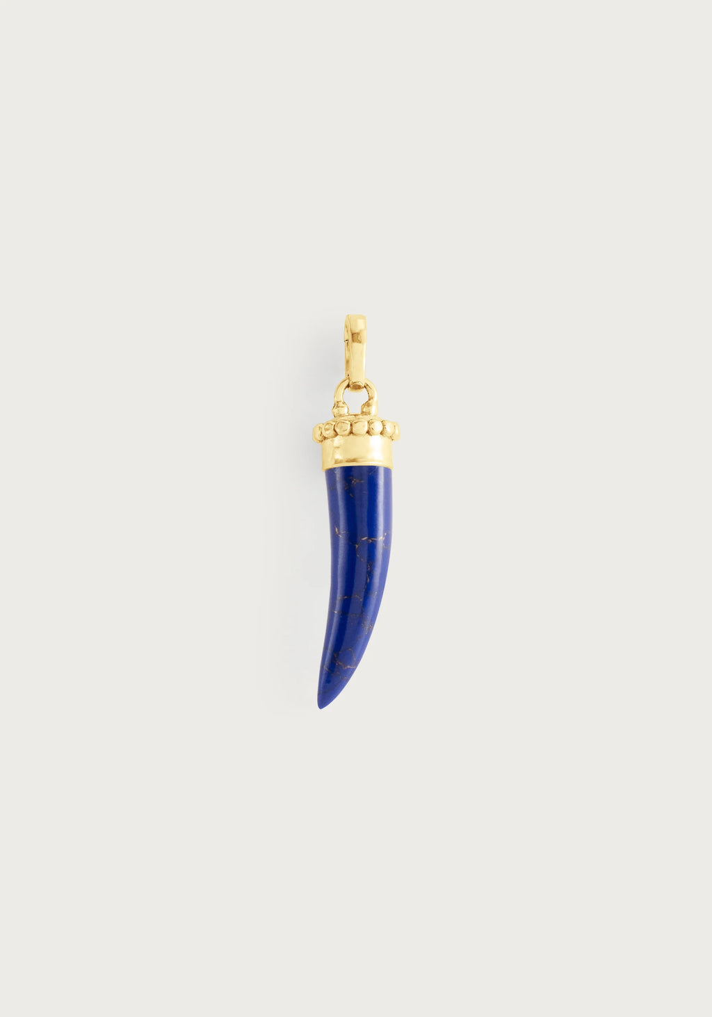 AA LAPIS FORZA STONE HORN CHARM