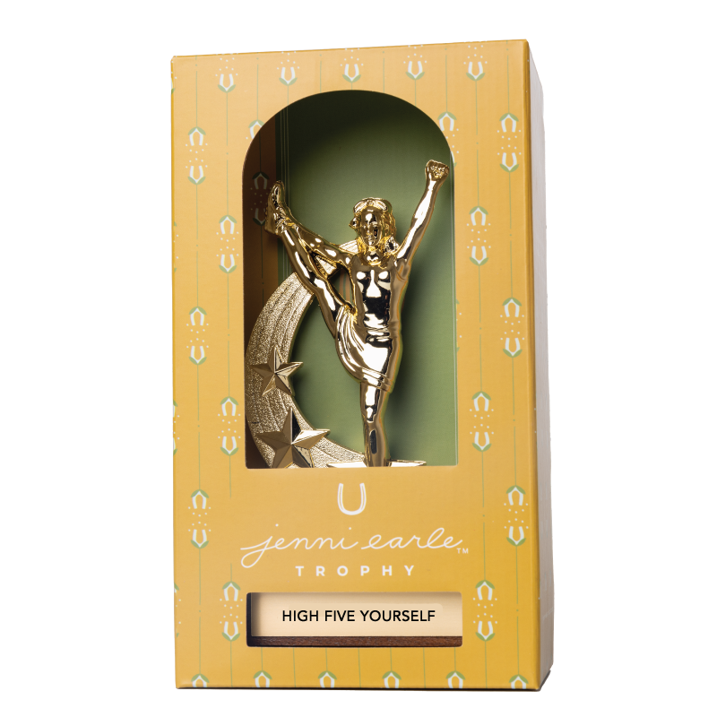 "HIGH FIVE YOURSELF" TROPHY