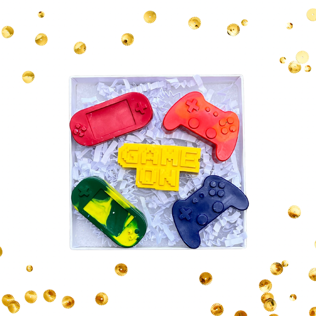 VIDEO GAME CRAYON SET