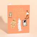 WORK OF ART LOVE CARD