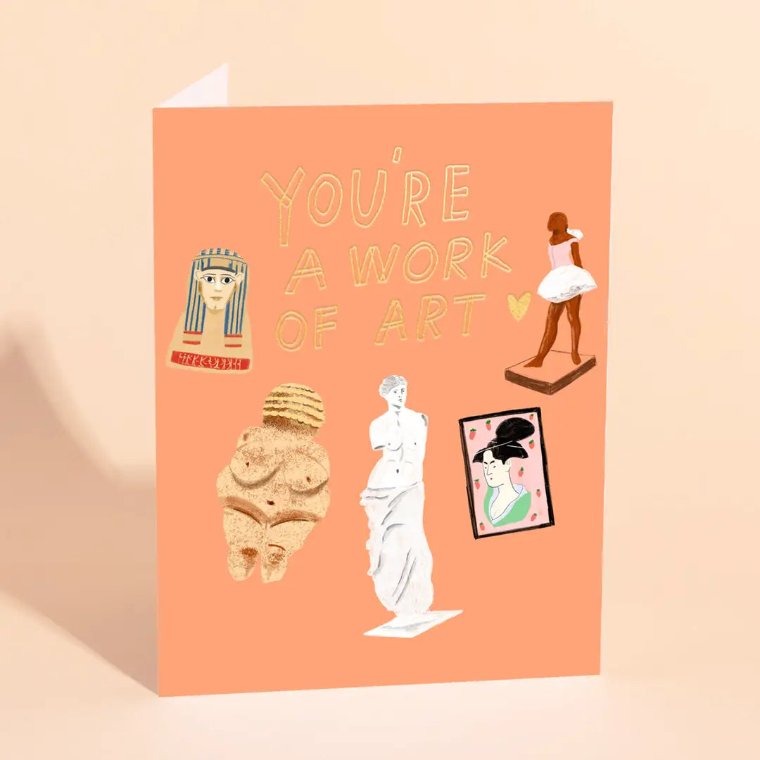 WORK OF ART LOVE CARD