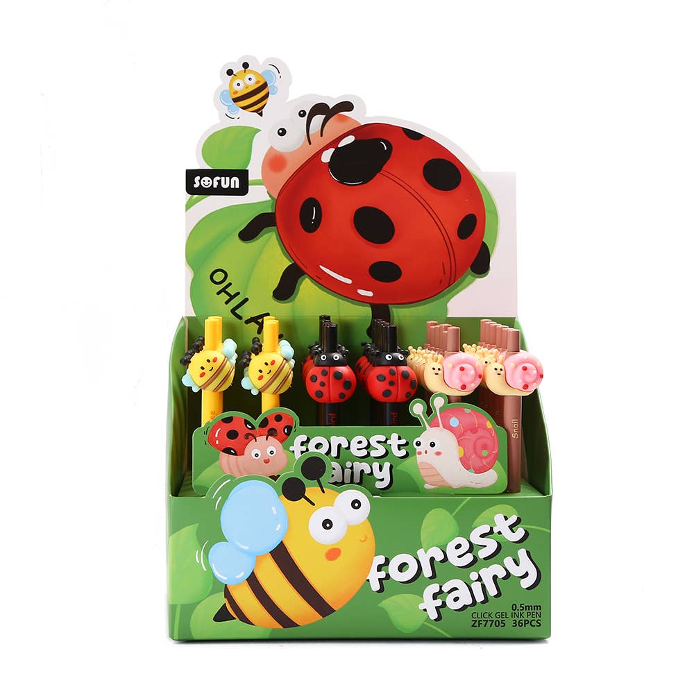 FOREST BUG FAIRY WIGGLE GEL PEN