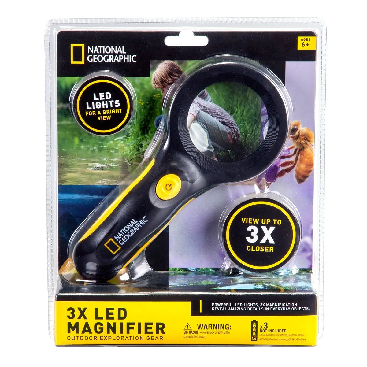 NATIONAL GEOGRAPHIC LED MAGNIFYING GLASS
