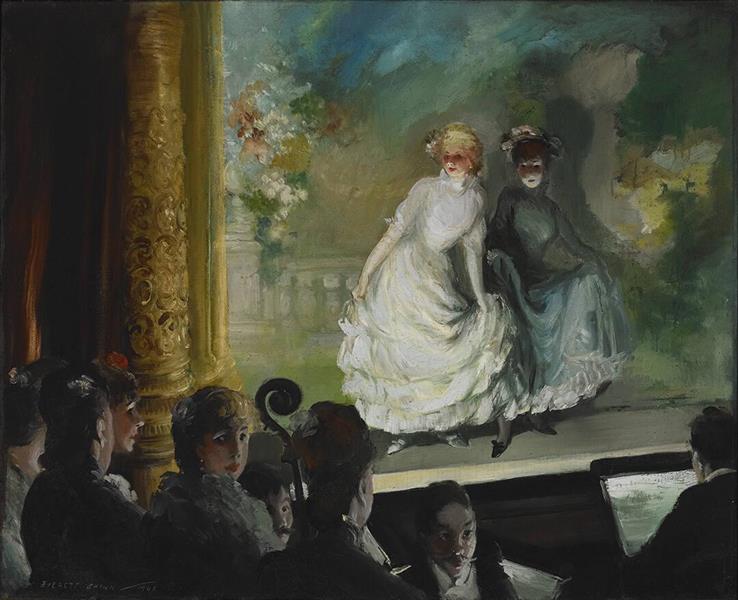 A FRENCH MUSIC HALL POSTCARD