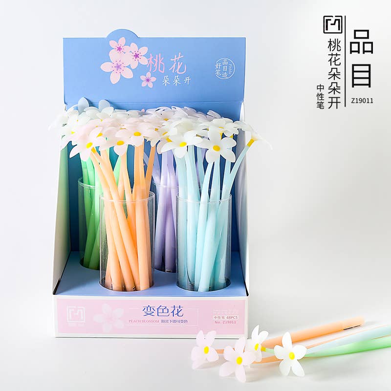 FLOWER WIGGLE GEL PEN