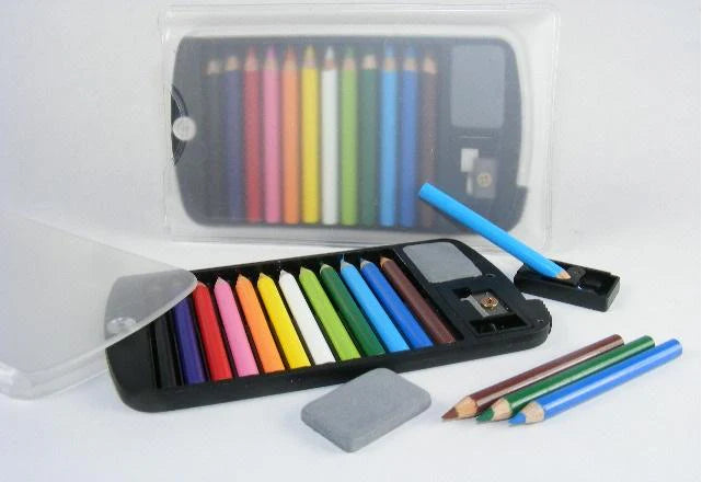 MINI COLORED PENCILS SET