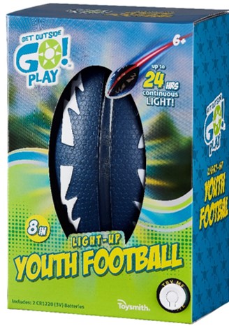 GO! PLAY LIGHT-UP YOUTH FOOTBALL