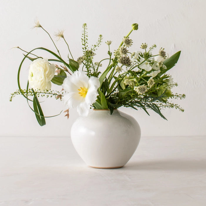 VERDURE VASE NO. 2 STONEWARE