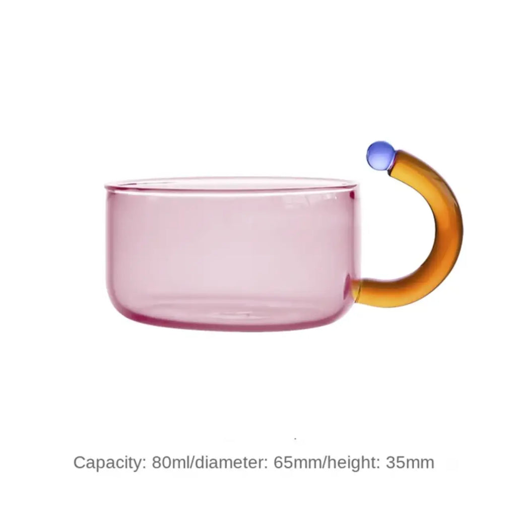 CONTRASTING COLOR TEACUP