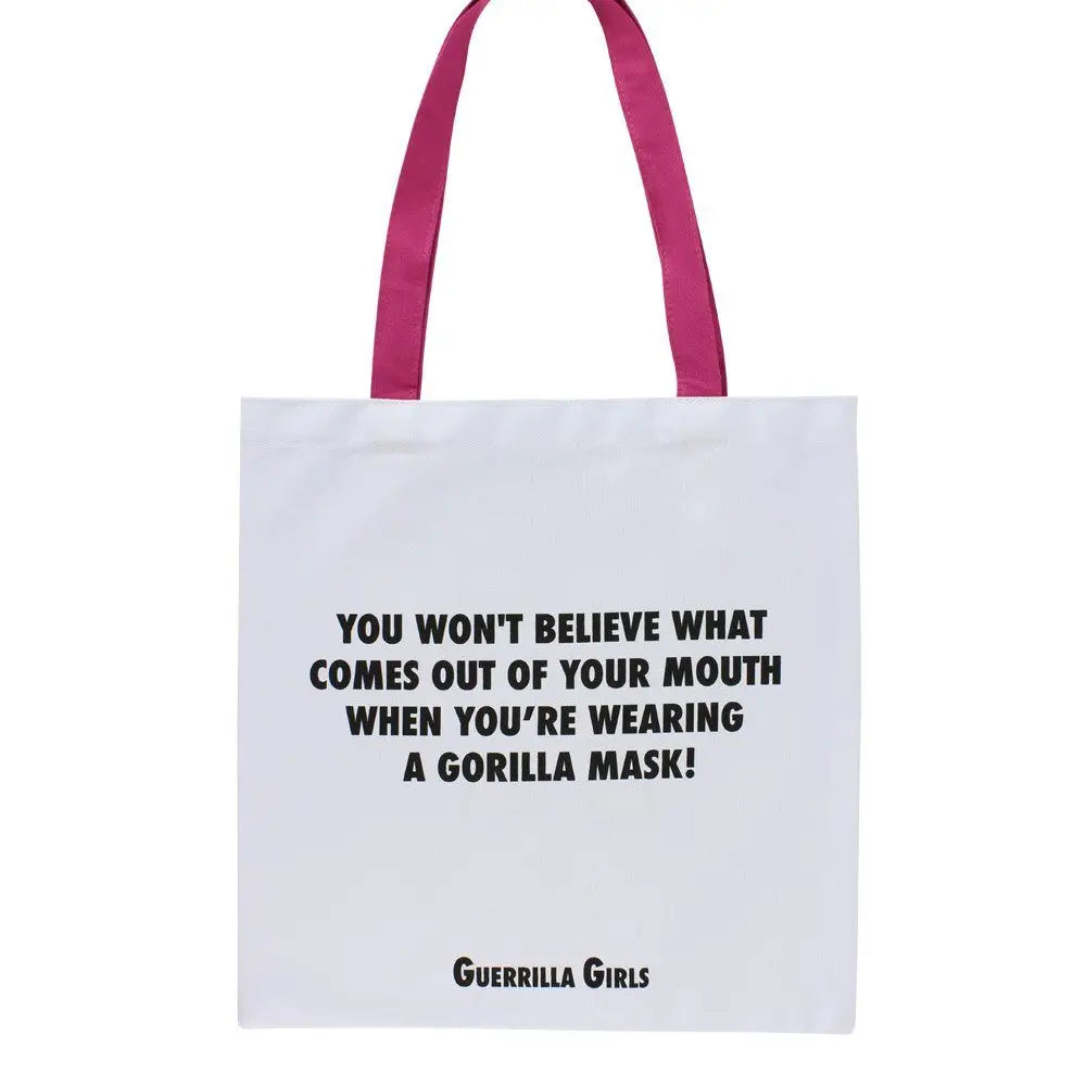 GORILLA MASK TOTE BAG X GUERRILLA GIRLS