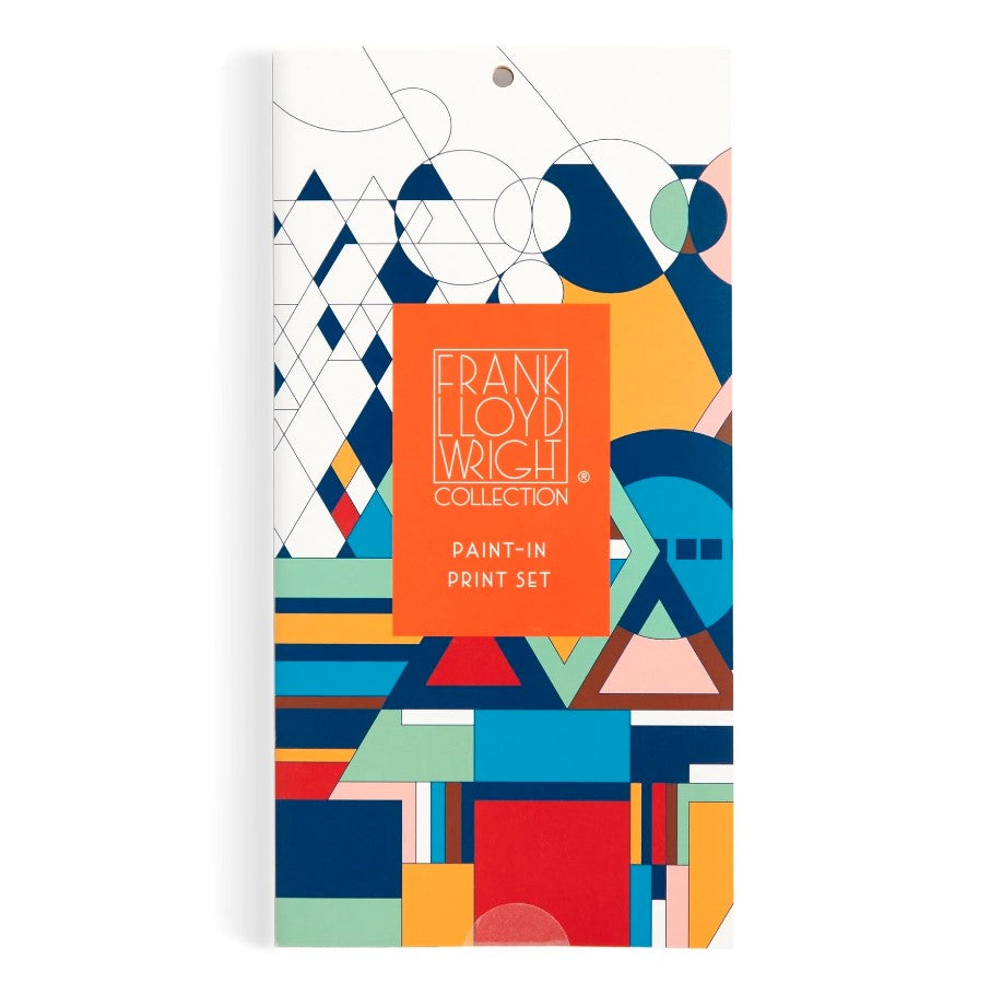 FRANK LLOYD WRIGHT PAINT-IN PRINT 5x7 SET