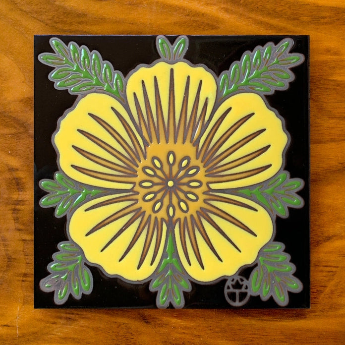DESERT POPPY TILE