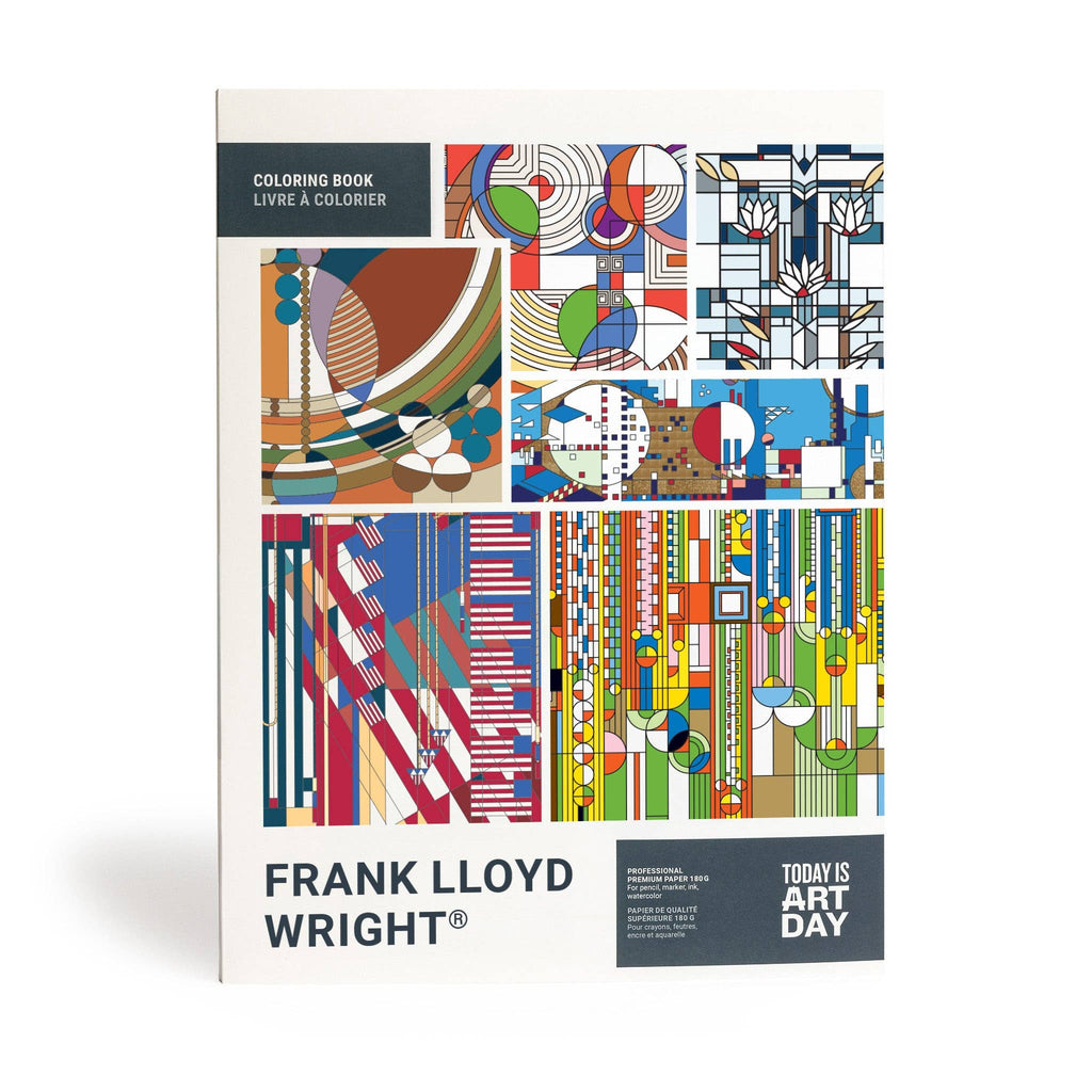 FRANK LLOYD WRIGHT COLORING BOOK