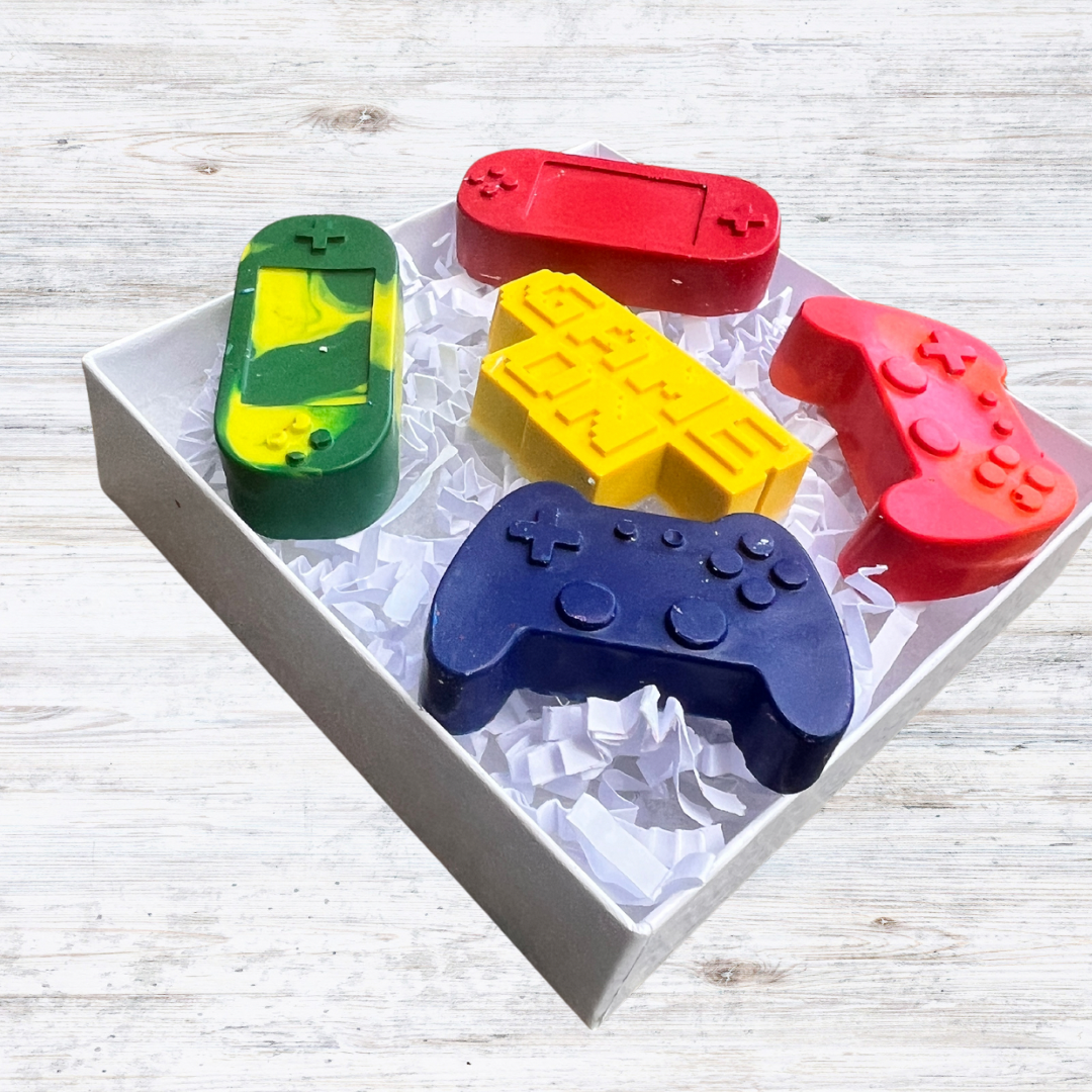 VIDEO GAME CRAYON SET