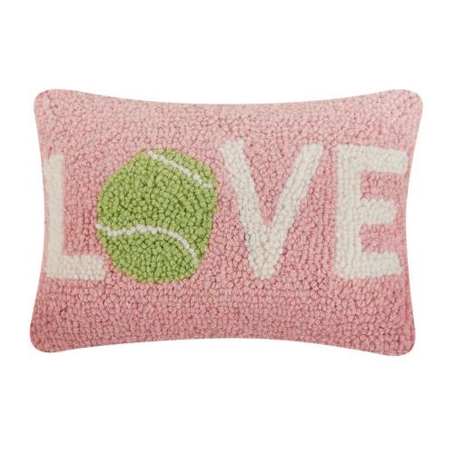 TENNIS LOVE HOOK PILLOW