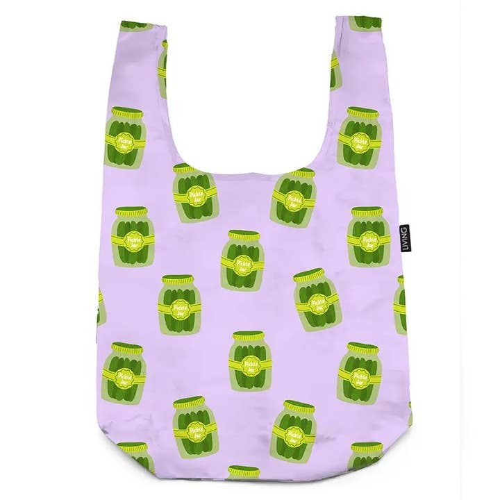 PICKLE JAR BAG CHARM & REUSABLE BAG