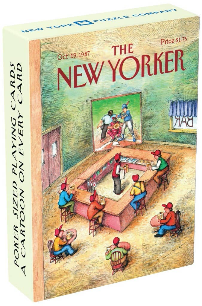 THE NEW YORKER SPORTS CARTOONS PLAYING CARDS