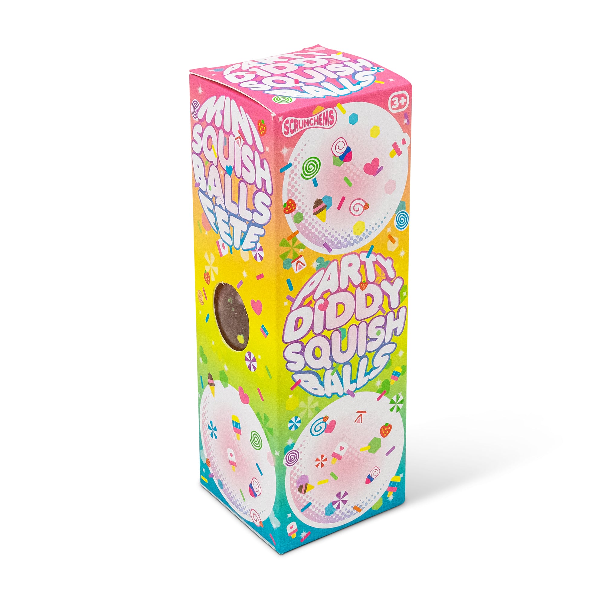PARTY SQUISH BALLS (3 PACK)