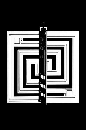 FRANK LLOYD WRIGHT 3D ORNAMENT
