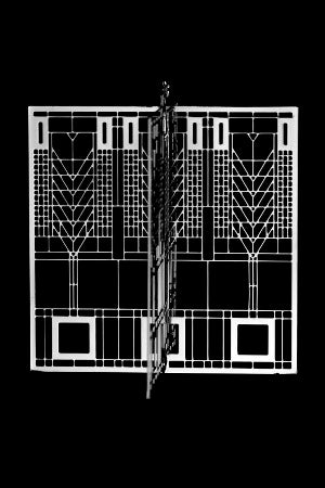 FRANK LLOYD WRIGHT 3D ORNAMENT
