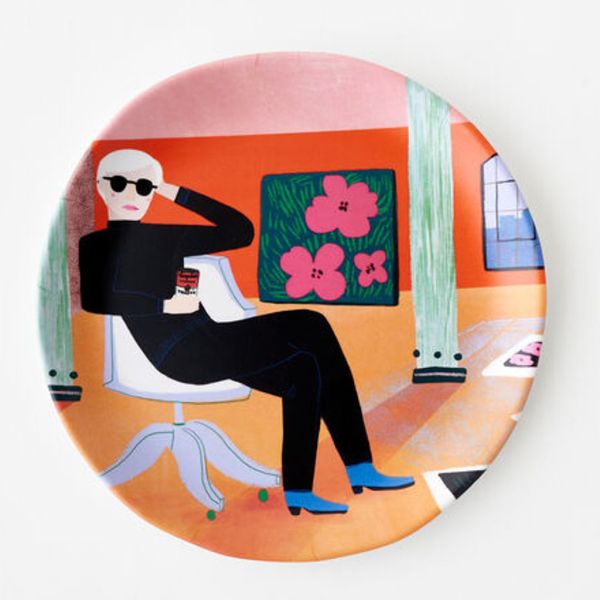 WARHOL PLATE 11" MELAMINE