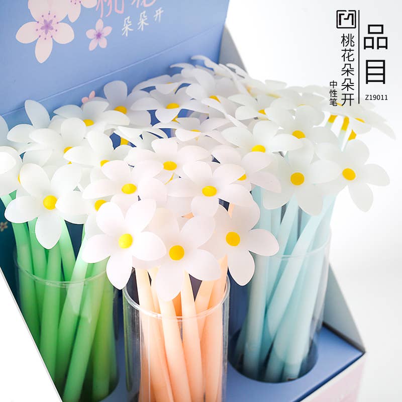 FLOWER WIGGLE GEL PEN