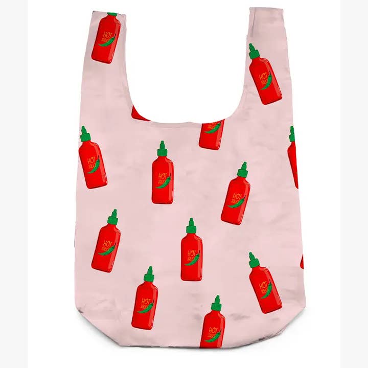 HOT SAUCE BAG CHARM & REUSABLE BAG