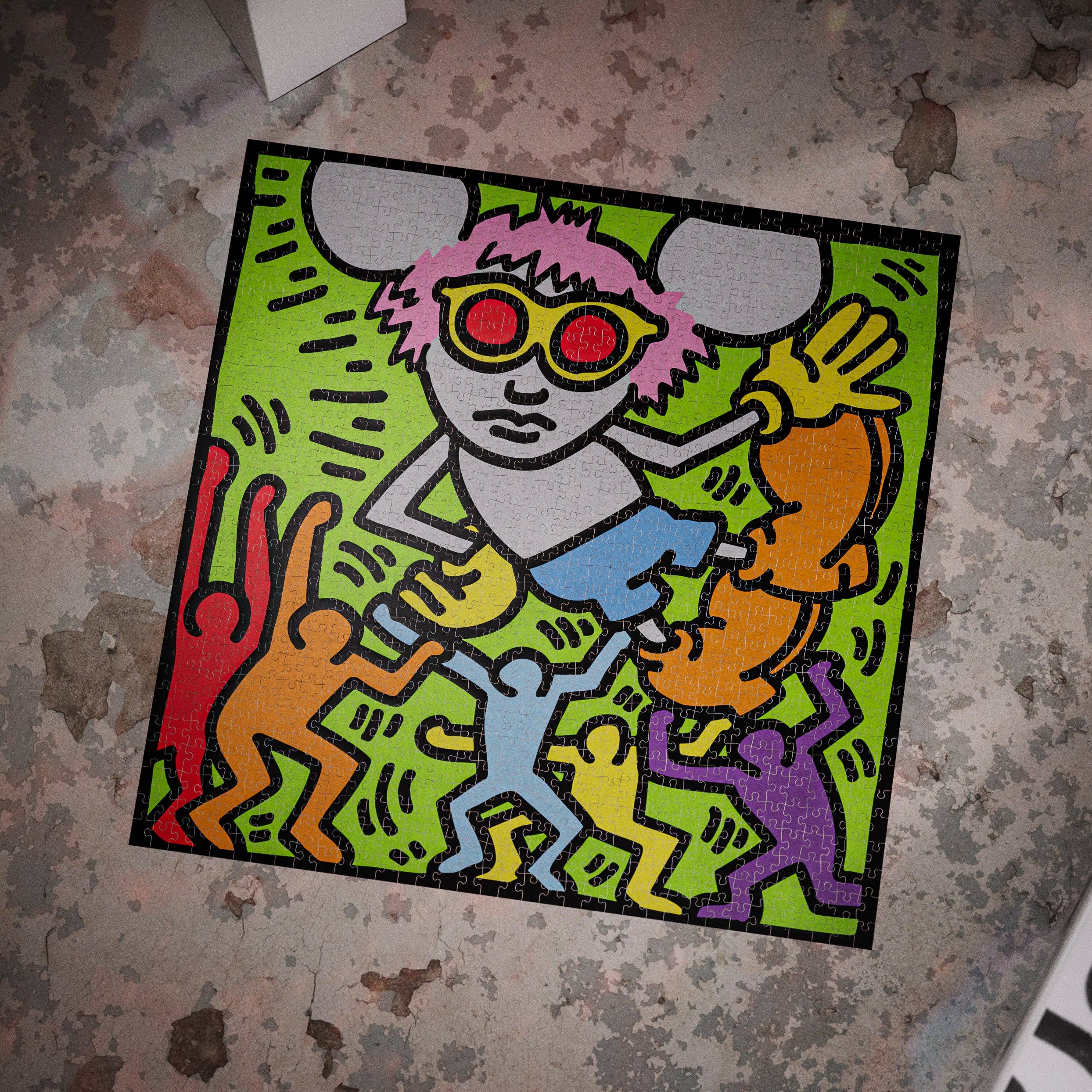 KEITH HARING JIGSAW PUZZLE (1000 PIECES)