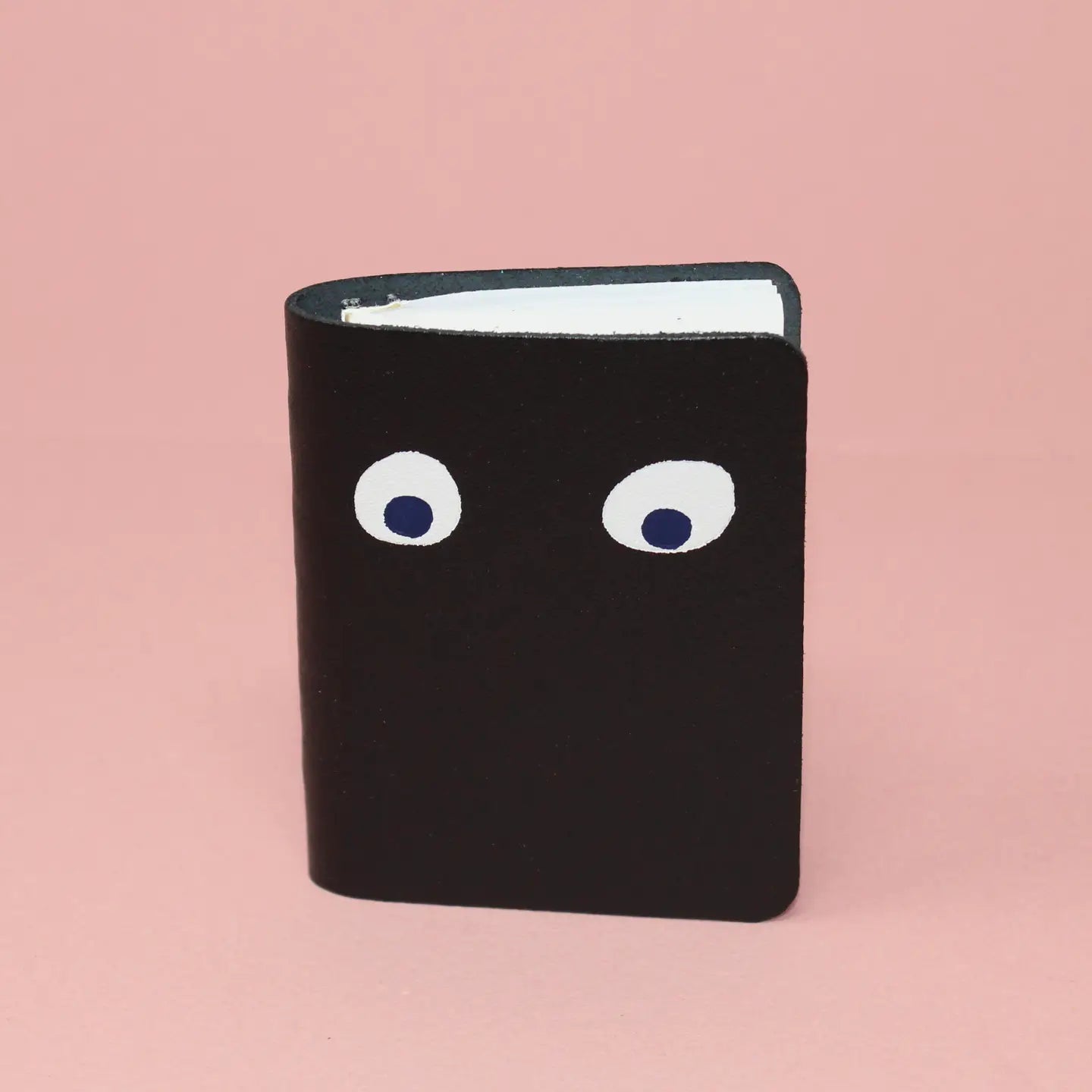 GOOGLY EYE MINI LEATHER NOTEBOOK