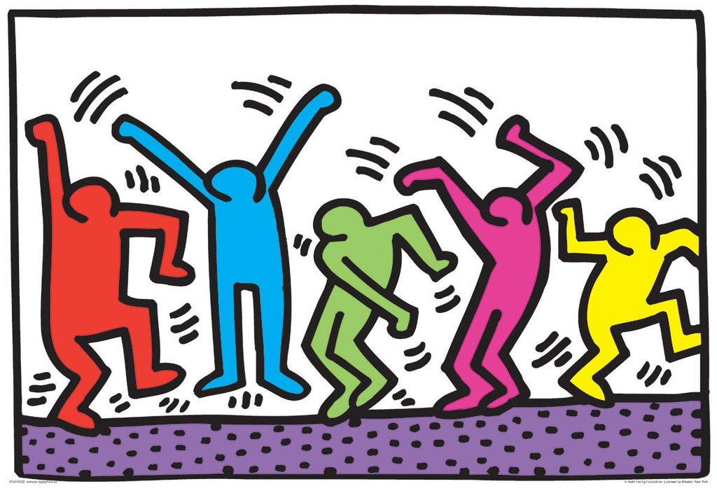 DANCING FIGURES PUZZLE (100 PIECES)