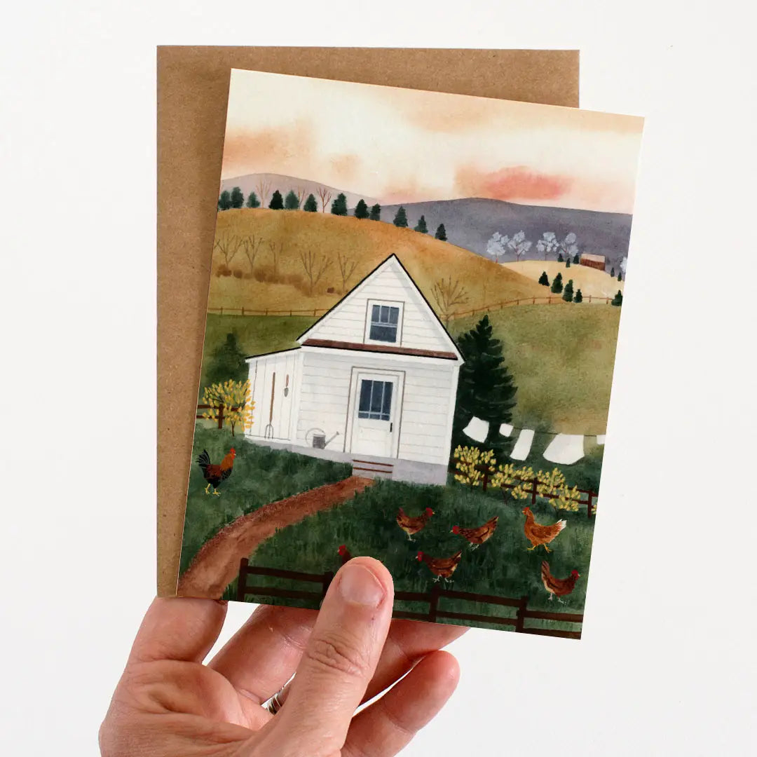 CHORE DAYS GREETING CARD