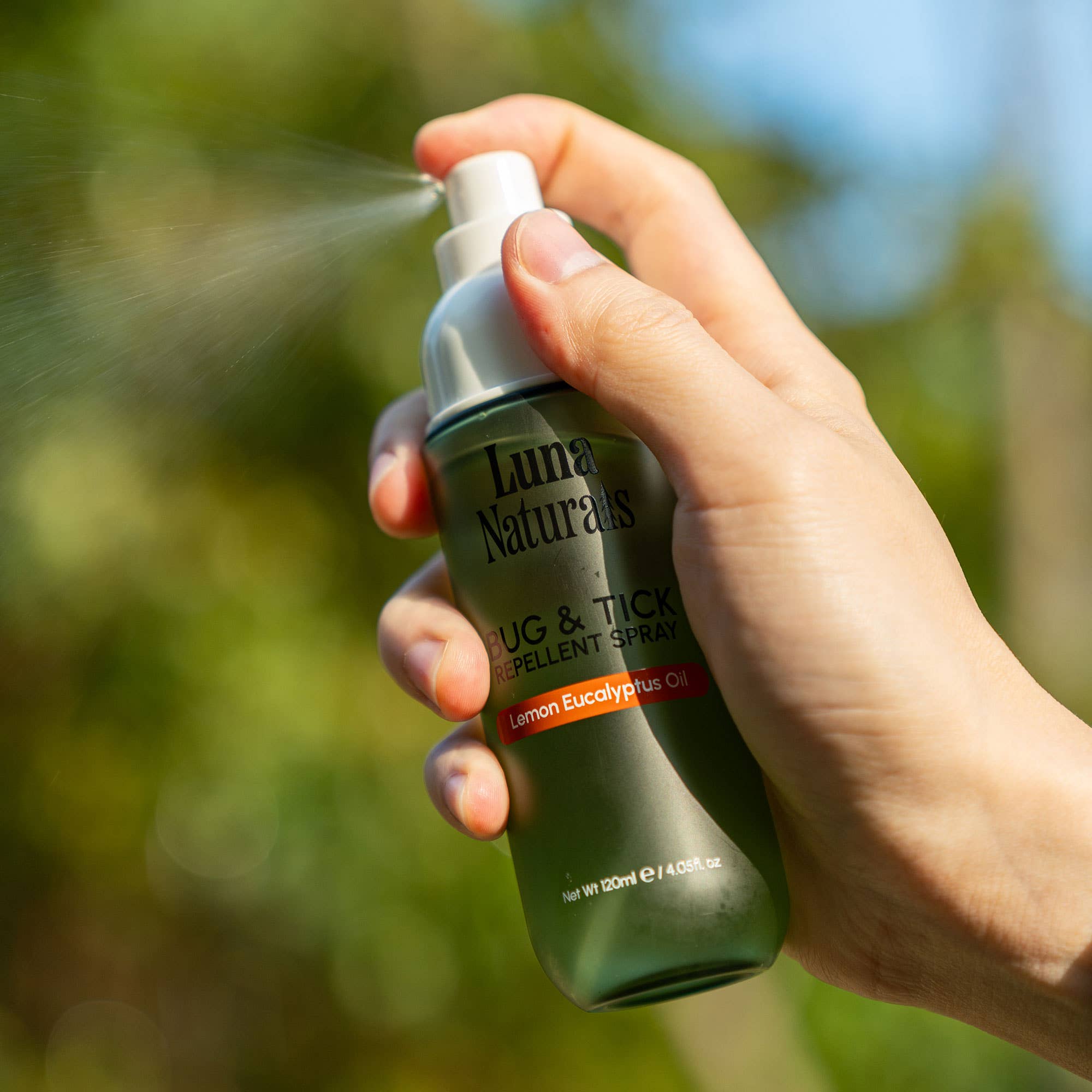 BUG & TICK REPELLENT SPRAY- LEMON & EUCALYPTUS OIL