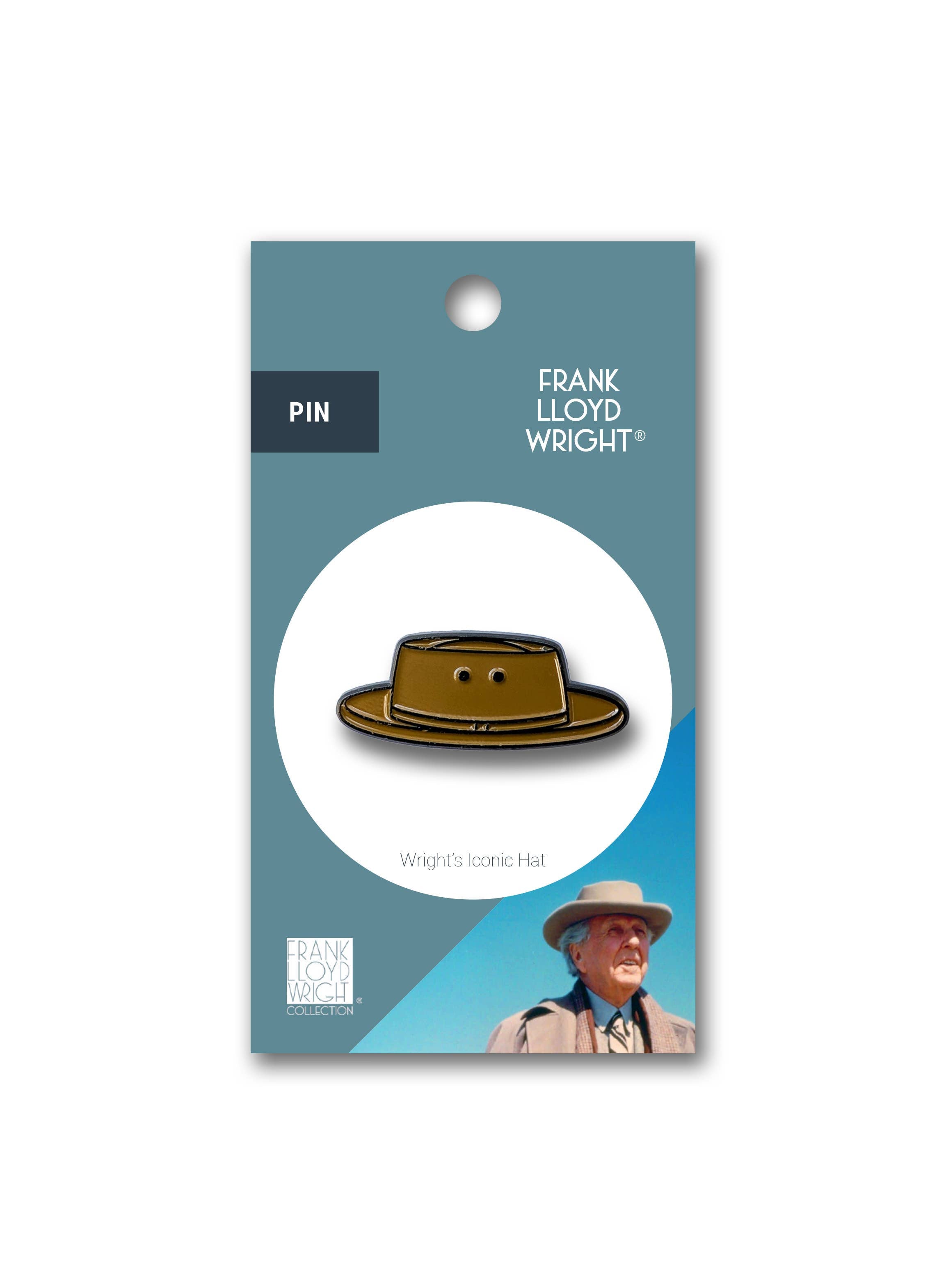 FRANK LLOYD WRIGHT HAT PIN
