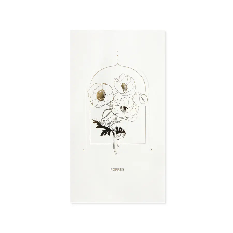POPPIES EVERYDAY POP-UP CARD