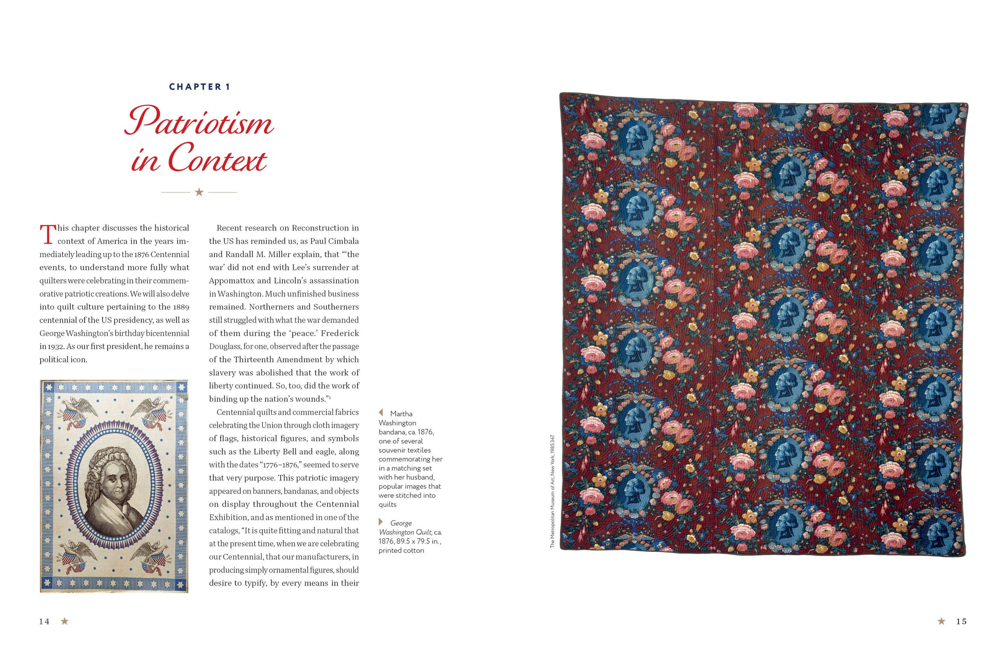 COMMERATIVE AMERICAN QUILTS