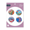 FRANK LLOYD WRIGHT LIBERTY MAGAZINE COVERS BUTTON SET OF 4