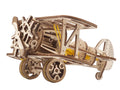 MINI BIPLANE WOODEN 3D PUZZLE