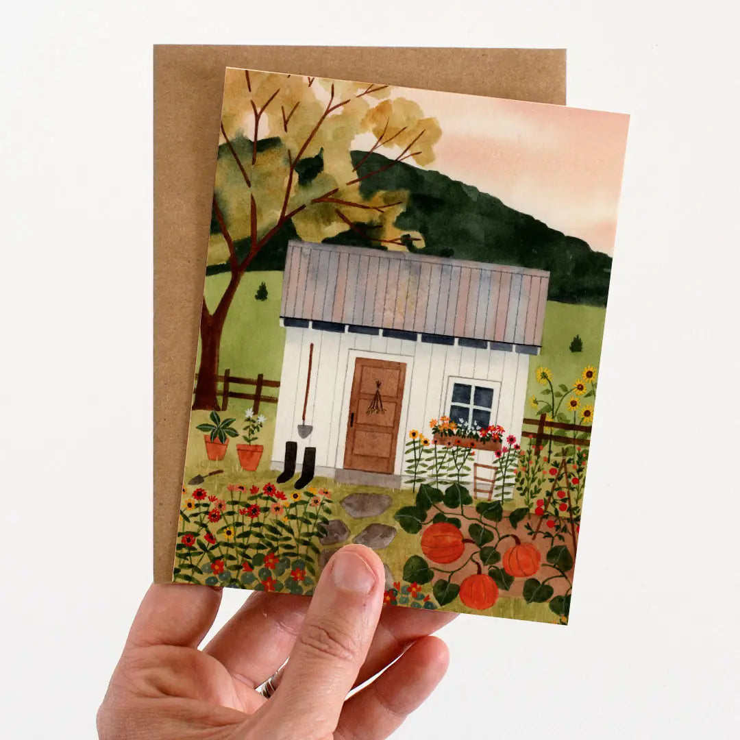 HARVEST DAYS GREETING CARD
