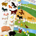 PUFFY FARM STICKERS