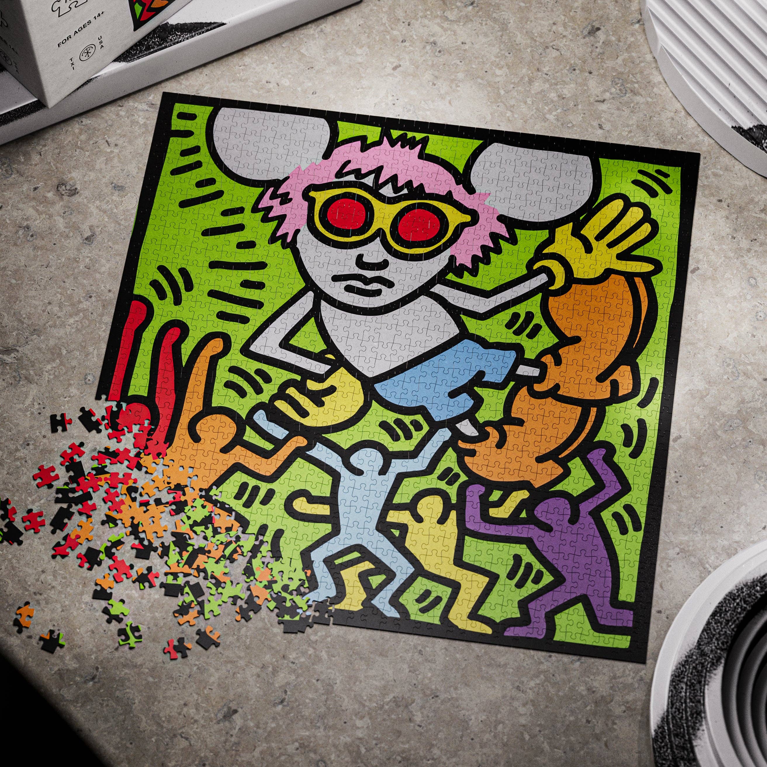 KEITH HARING JIGSAW PUZZLE (1000 PIECES)
