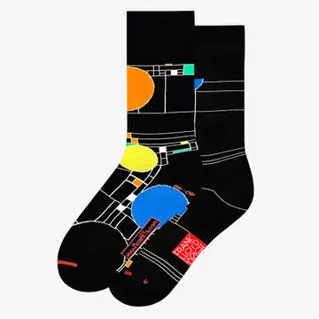 FRANK LLOYD WRIGHT DESIGN SOCKS