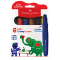 LITTLE CREATIVES JUMBO CREAMY CRAYONS, SET OF 6