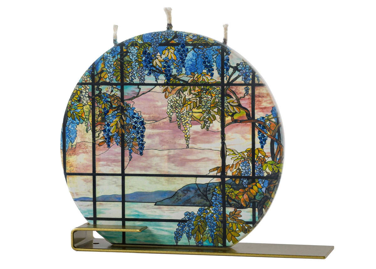 VIEW OF OYSTER BAY CIRCLE TIFFANY CANDLE