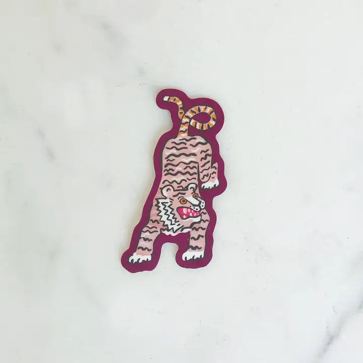 PINK TIGER STICKER