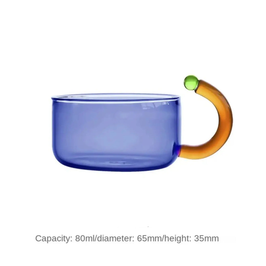 CONTRASTING COLOR TEACUP