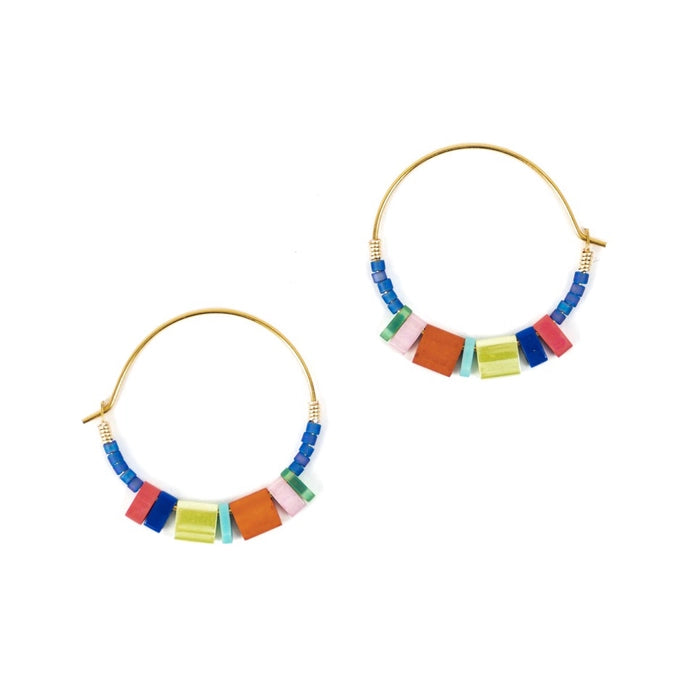 TILA HOOP EARRINGS