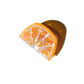 HAND-PAINTED CITRUS SLICE CLAW HAIR CLIP